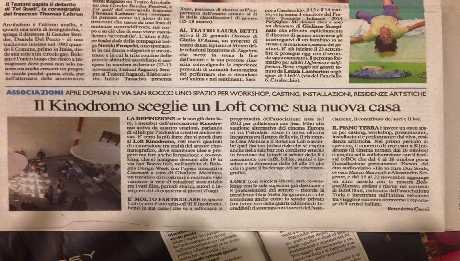 Inaugurazione LOFT Kinodromo – Carlino – 09 2015